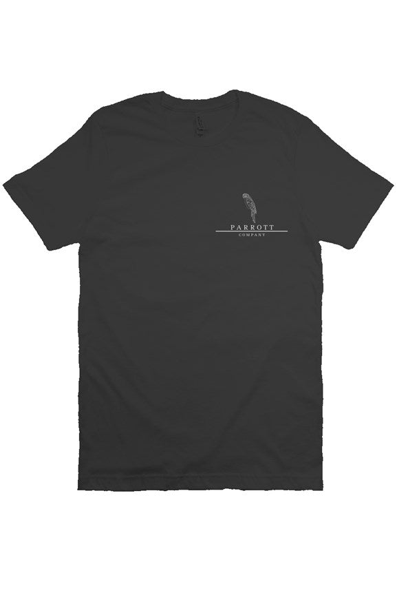 branded t shirt - white logo