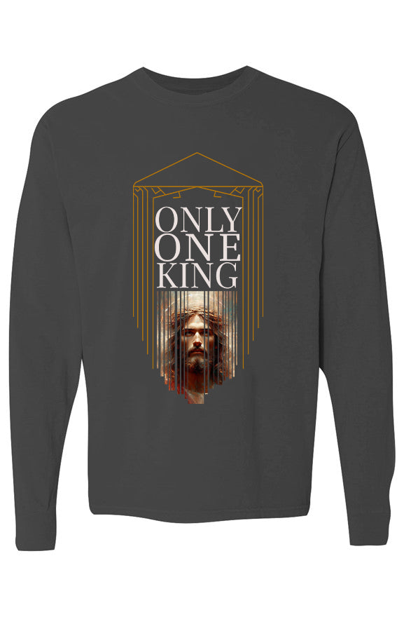 Pigment Dyed Heavyweight Long Sleeve T Shirt